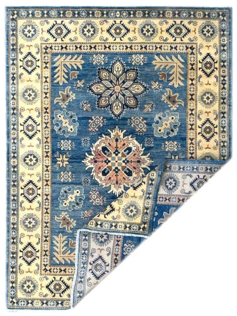 Handmade Afghan Kazakh Rug | 200 x 154 cm - Najaf Rugs & Textile