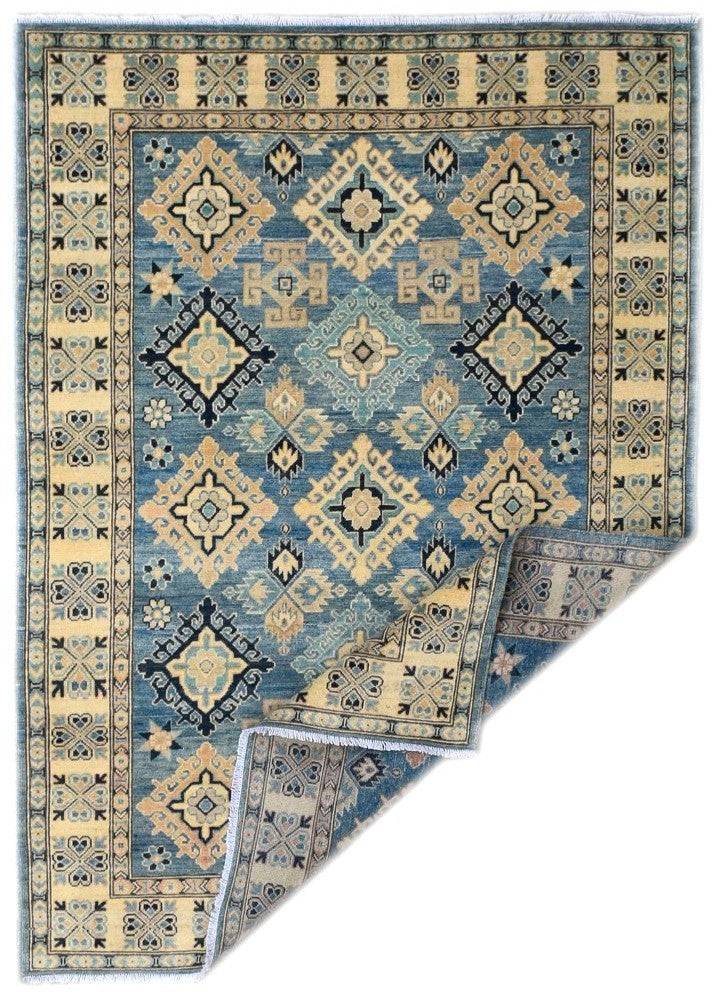 Handmade Afghan Kazakh Rug | 206 x 150 cm - Najaf Rugs & Textile