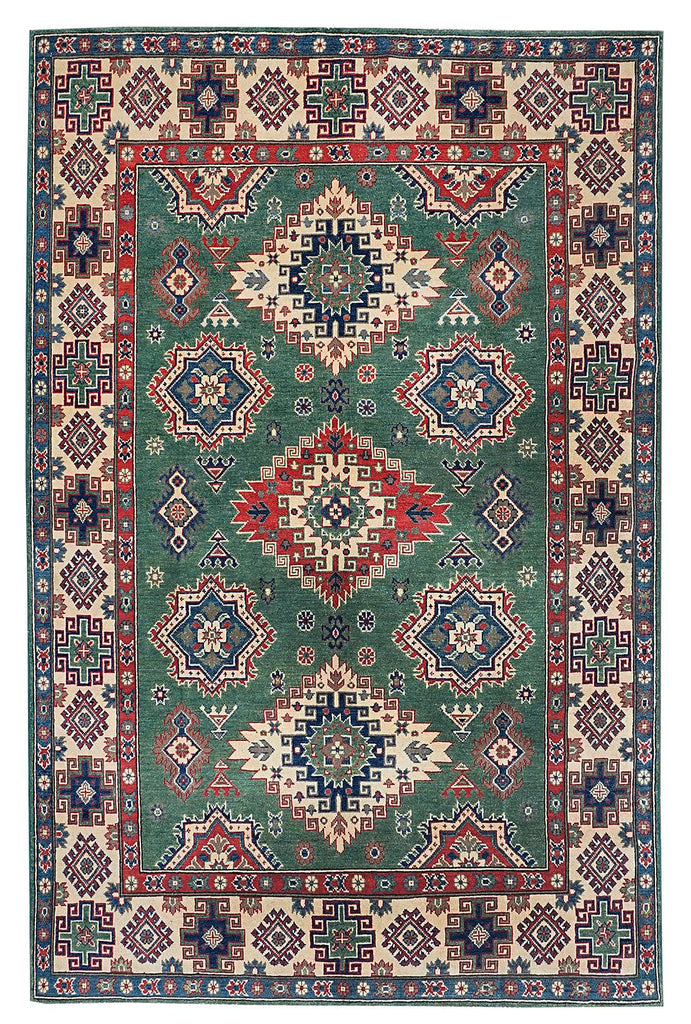 Handmade Afghan Kazakh Rug | 261 x 168 cm - Najaf Rugs & Textile