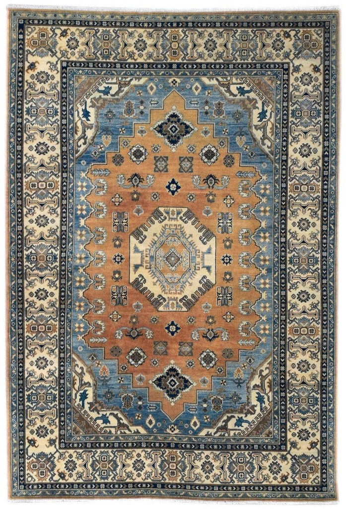 Handmade Afghan Kazakh Rug | 292 x 200 cm - Najaf Rugs & Textile