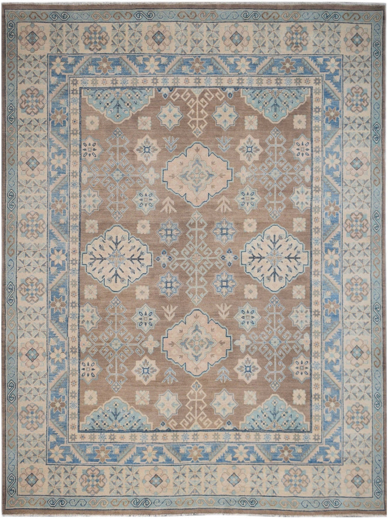 Handmade Afghan Kazakh Rug | 300 x 243 cm - Najaf Rugs & Textile