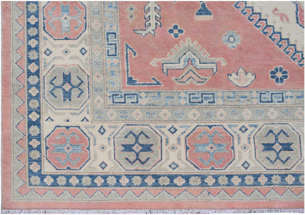 Handmade Afghan Kazakh Rug | 310 x 247 cm | 10'2" x 8'2" - Najaf Rugs & Textile