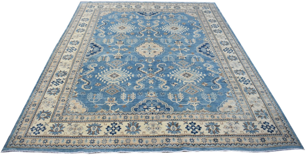 Handmade Afghan Kazakh Rug | 352 x 257 cm | 11'7" x 8'9" - Najaf Rugs & Textile