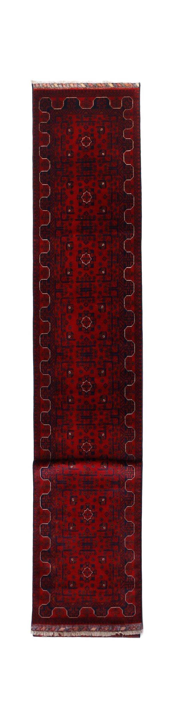 Handmade Afghan Khal Mohammadi Hallway Runner | 679 x 80 cm | 22’4” x 2’8” - Najaf Rugs & Textile