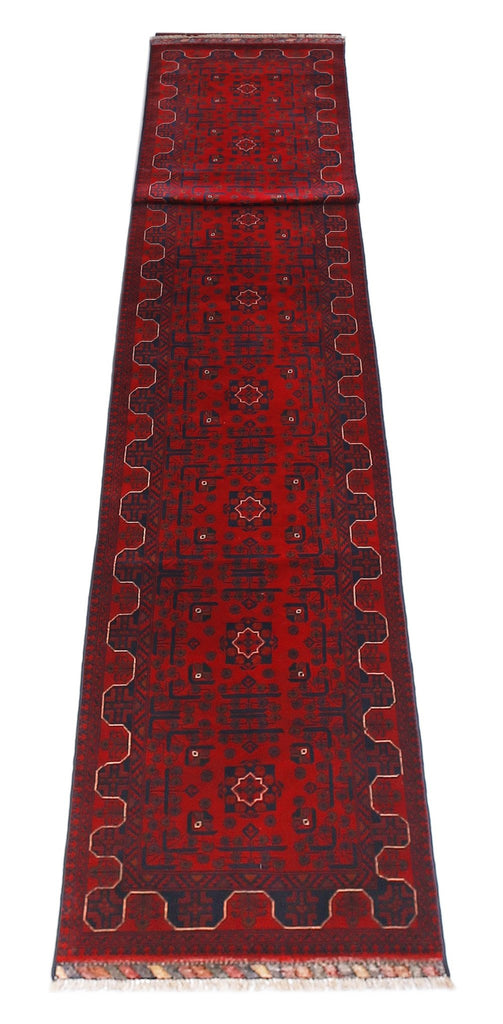 Handmade Afghan Khal Mohammadi Hallway Runner | 679 x 80 cm | 22’4” x 2’8” - Najaf Rugs & Textile