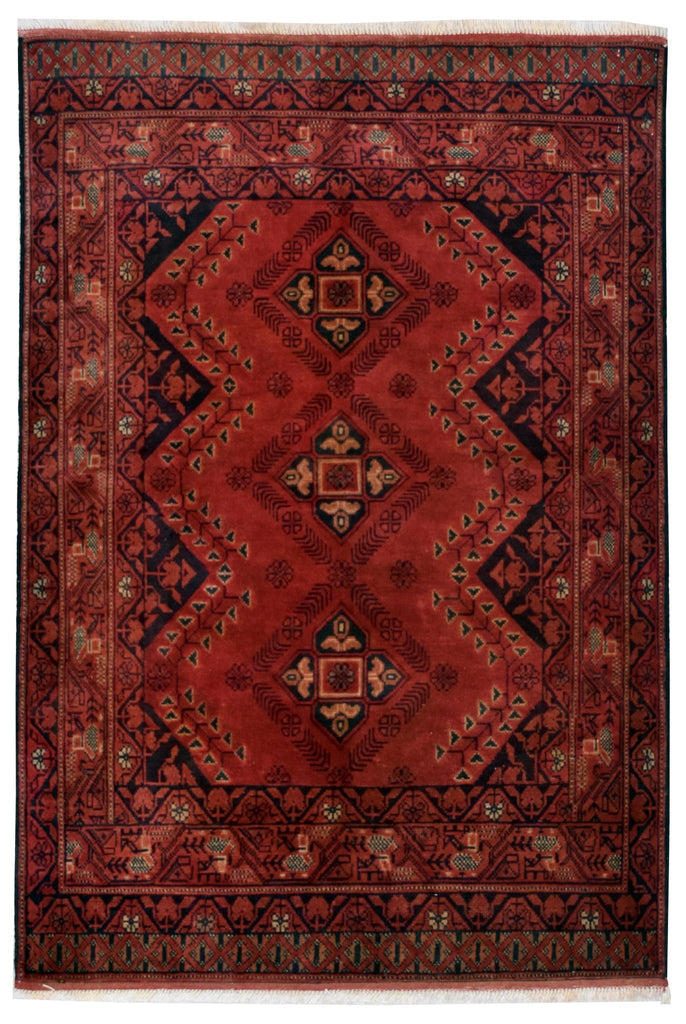 Handmade Afghan Khal Mohammadi Rug | 147 x 100 cm | 4'8" x 3'2" - Najaf Rugs & Textile
