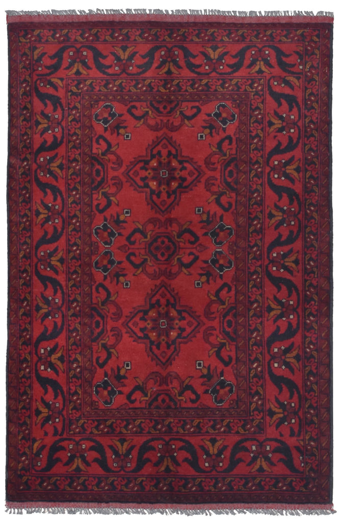 Handmade Afghan Khal Mohammadi Rug | 147 x 98 cm | 4'8" x 3'2" - Najaf Rugs & Textile