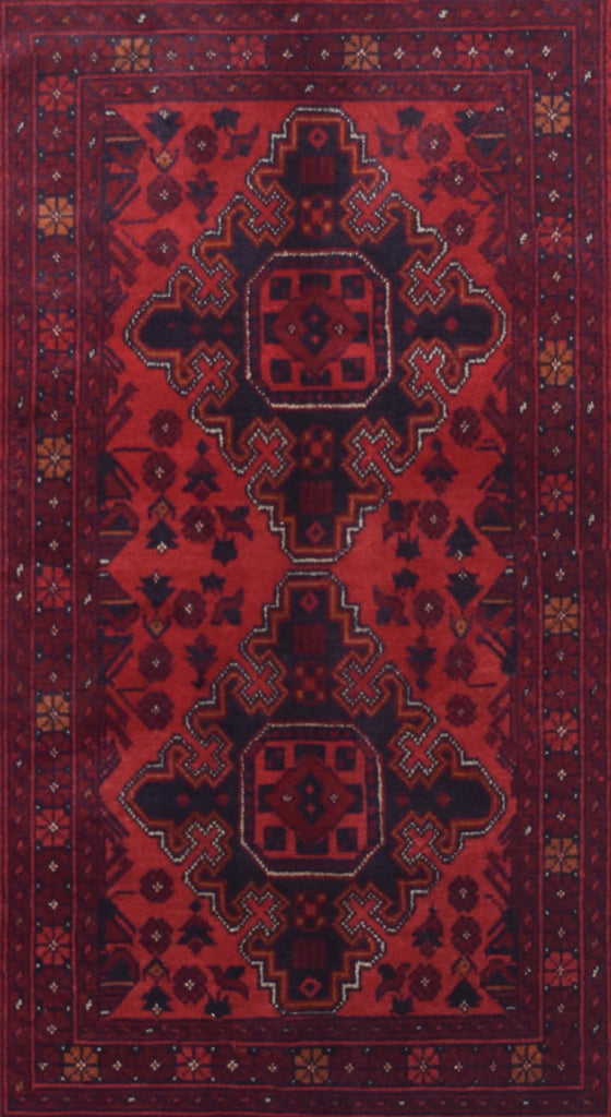 Handmade Afghan Khal Mohammadi Rug | 152 x 97 cm | 4'9" x 3'1" - Najaf Rugs & Textile