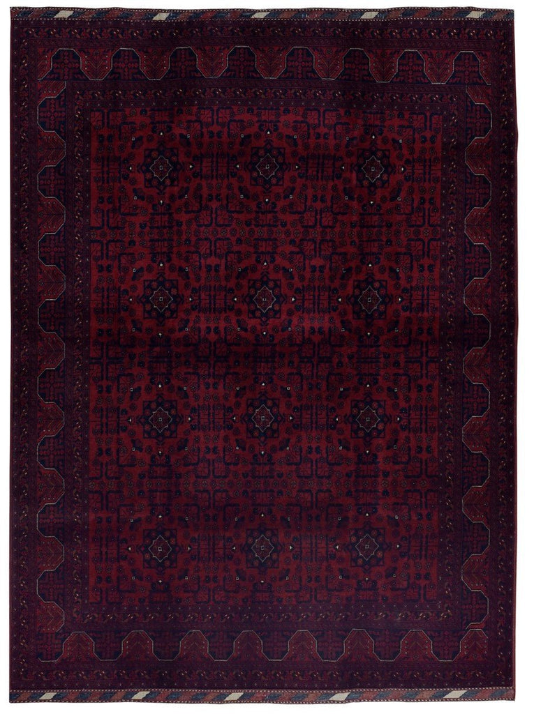 Handmade Afghan Khal Mohammadi Rug | 195 x 150 cm | 9'3" x 4'9" - Najaf Rugs & Textile