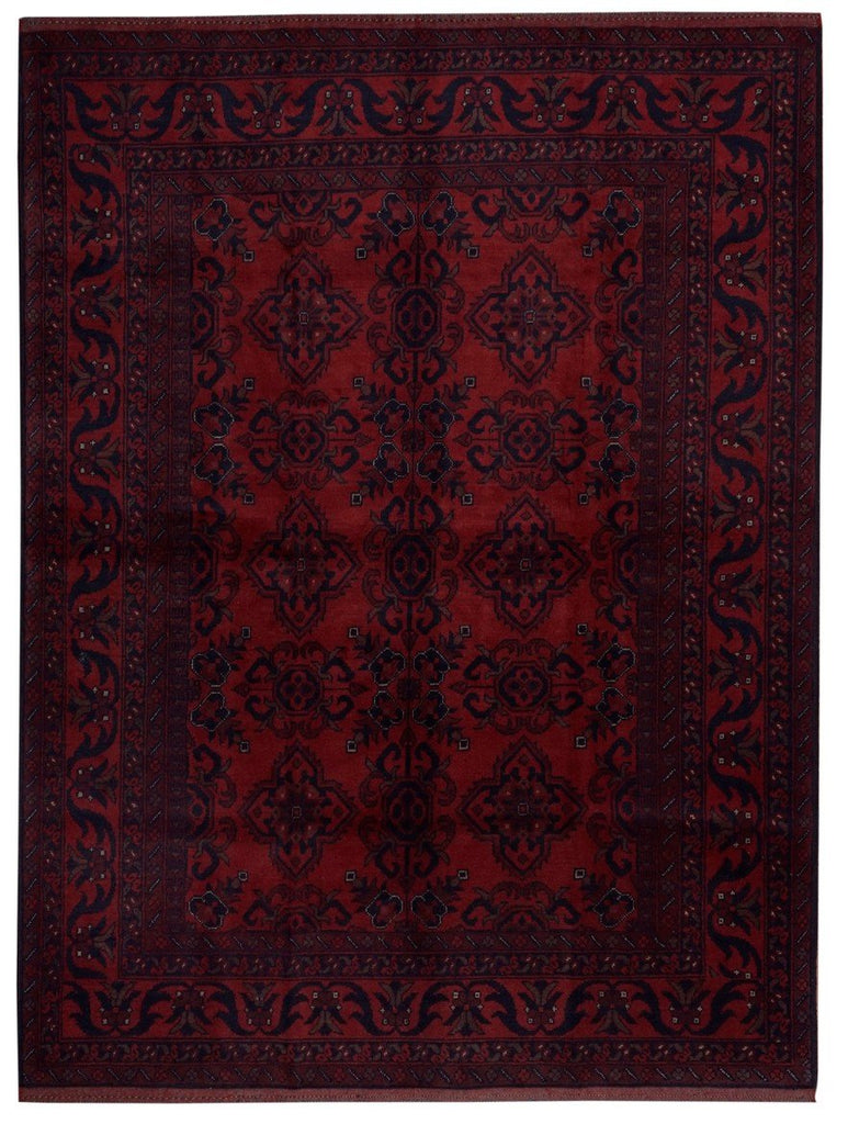 Handmade Afghan Khal Mohammadi Rug | 200 x 150 cm | 8'2" x 4'9" - Najaf Rugs & Textile