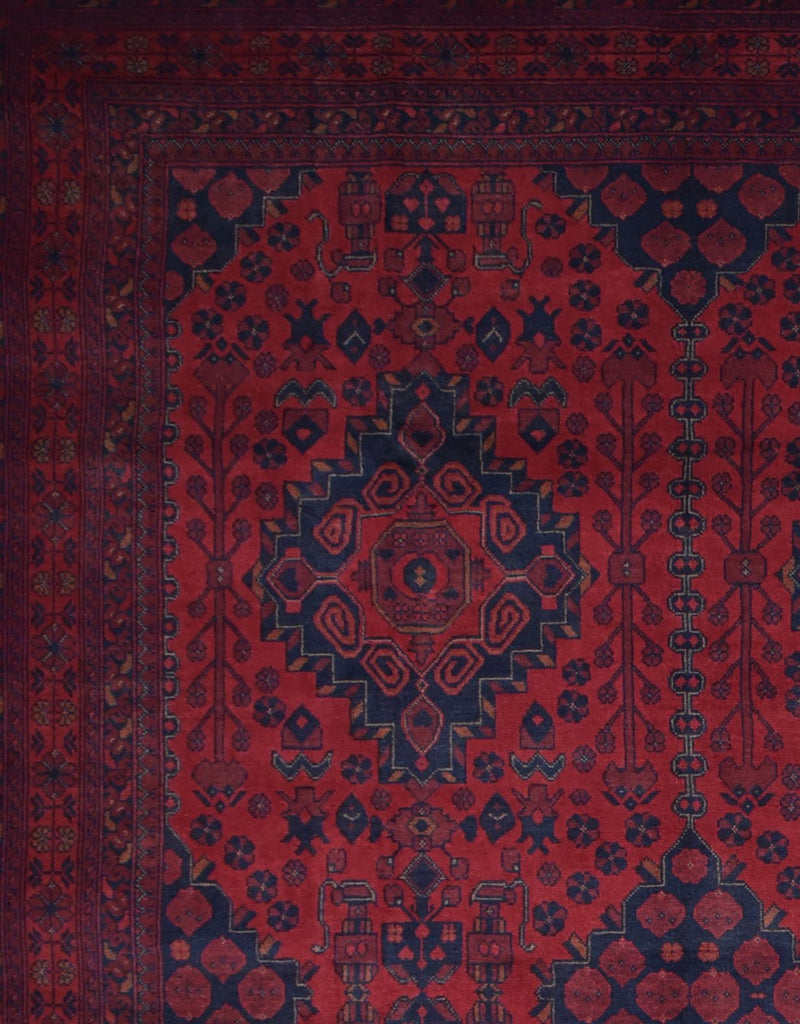Handmade Afghan Khal Mohammadi Rug | 295 x 200 cm | 9'6" x 6'5" - Najaf Rugs & Textile
