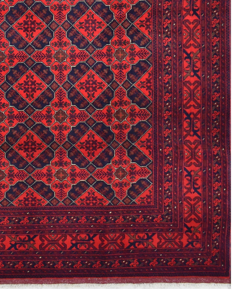 Handmade Afghan Khal Mohammadi Rug | 297 x 206 cm | 9'7" x 6'7" - Najaf Rugs & Textile