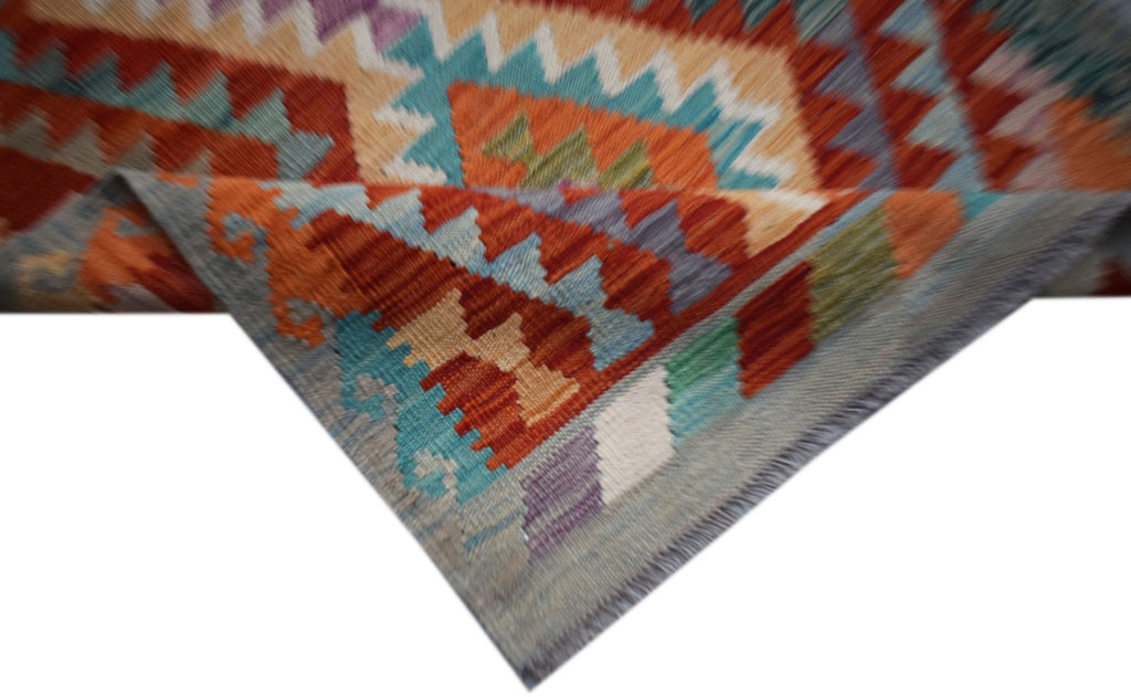 Handmade Afghan Maimana Kilim | 112 x 82 cm | 4'3" x 2'9" - Najaf Rugs & Textile