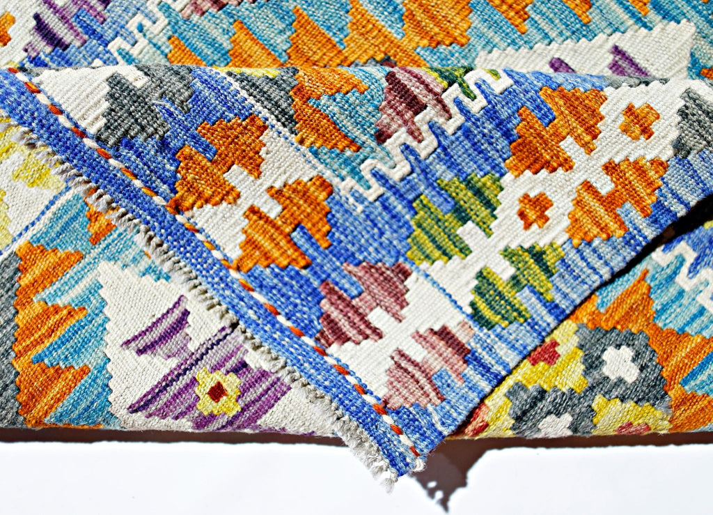 Handmade Afghan Maimana Kilim | 121 x 80 cm | 4' x 2'8" - Najaf Rugs & Textile