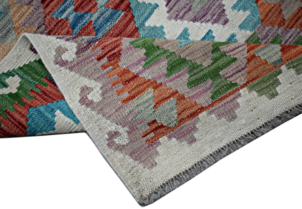 Handmade Afghan Maimana Kilim | 122 x 76 cm | 4'1" x 2'6" - Najaf Rugs & Textile