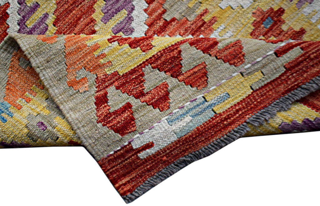 Handmade Afghan Maimana Kilim | 122 x 78 cm | 4' x 2'7" - Najaf Rugs & Textile