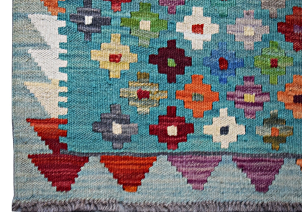 Handmade Afghan Maimana Kilim | 122 x 86 cm | 4'10" x 2'10" - Najaf Rugs & Textile