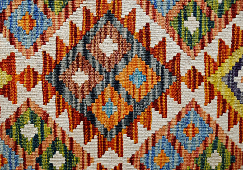 Handmade Afghan Maimana Kilim | 125 x 82 cm | 4'1" x 2'9" - Najaf Rugs & Textile