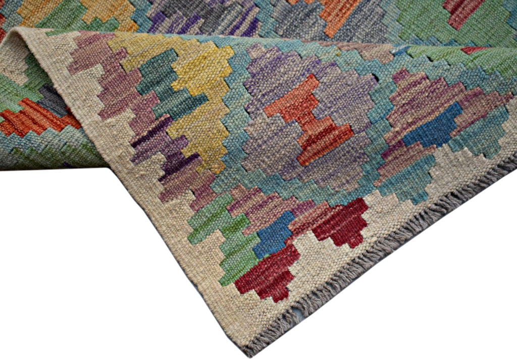 Handmade Afghan Maimana Kilim | 126 x 77 cm | 4'2" x 2'7" - Najaf Rugs & Textile
