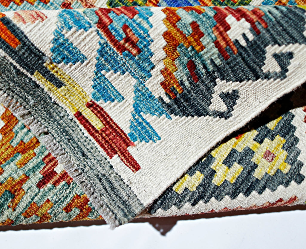 Handmade Afghan Maimana Kilim | 126 x 79 cm | 4'2" x 2'7" - Najaf Rugs & Textile