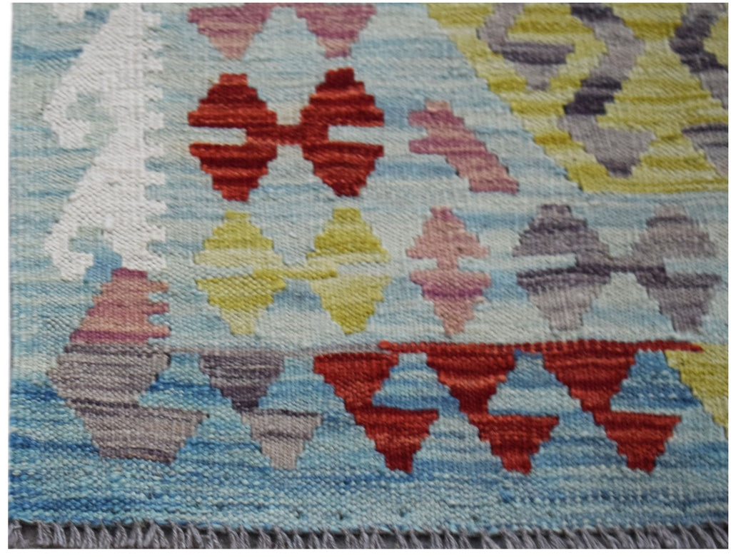 Handmade Afghan Maimana Kilim | 127 x 84 cm | 4'2" x 2'9" - Najaf Rugs & Textile