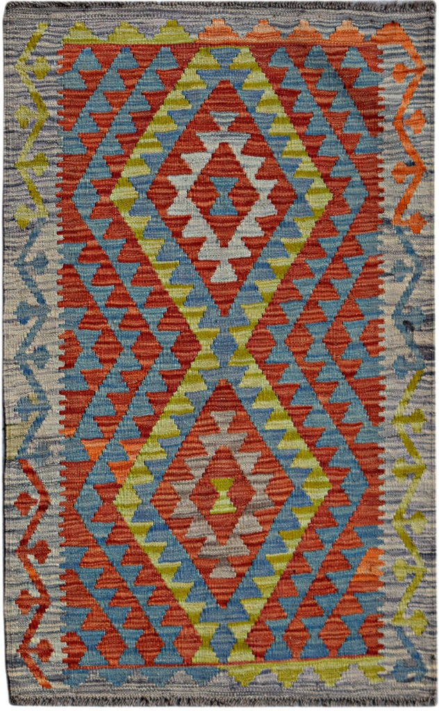 Handmade Afghan Maimana Kilim | 130 x 80 cm | 4'3" x 2'8" - Najaf Rugs & Textile