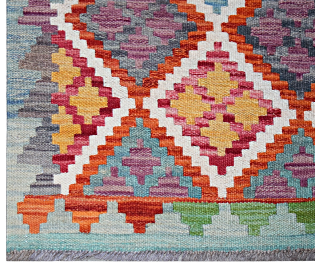 Handmade Afghan Maimana Kilim | 130 x 87 cm | 4'3" x 2'10" - Najaf Rugs & Textile