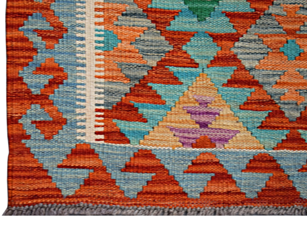 Handmade Afghan Maimana Kilim | 132 x 82 cm | 4'2" x 2'8" - Najaf Rugs & Textile
