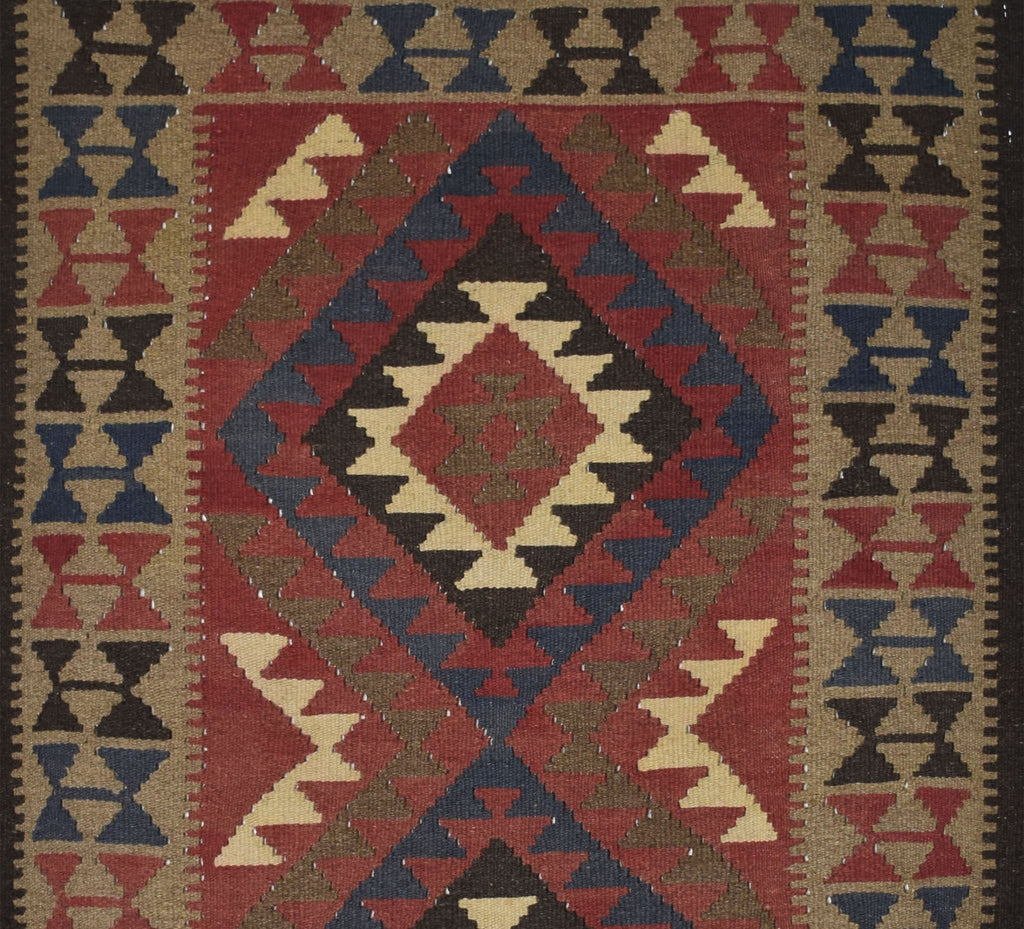 Handmade Afghan Maimana Kilim | 143 x 100 cm | 4'6" x 3'2" - Najaf Rugs & Textile