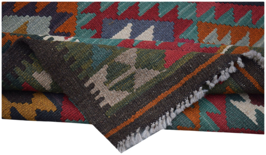 Handmade Afghan Maimana Kilim | 151 x 102 cm | 4'11" x 3'4" - Najaf Rugs & Textile