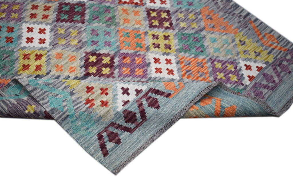 Handmade Afghan Maimana Kilim | 170 x 130 cm | 5'7" x 4'3" - Najaf Rugs & Textile