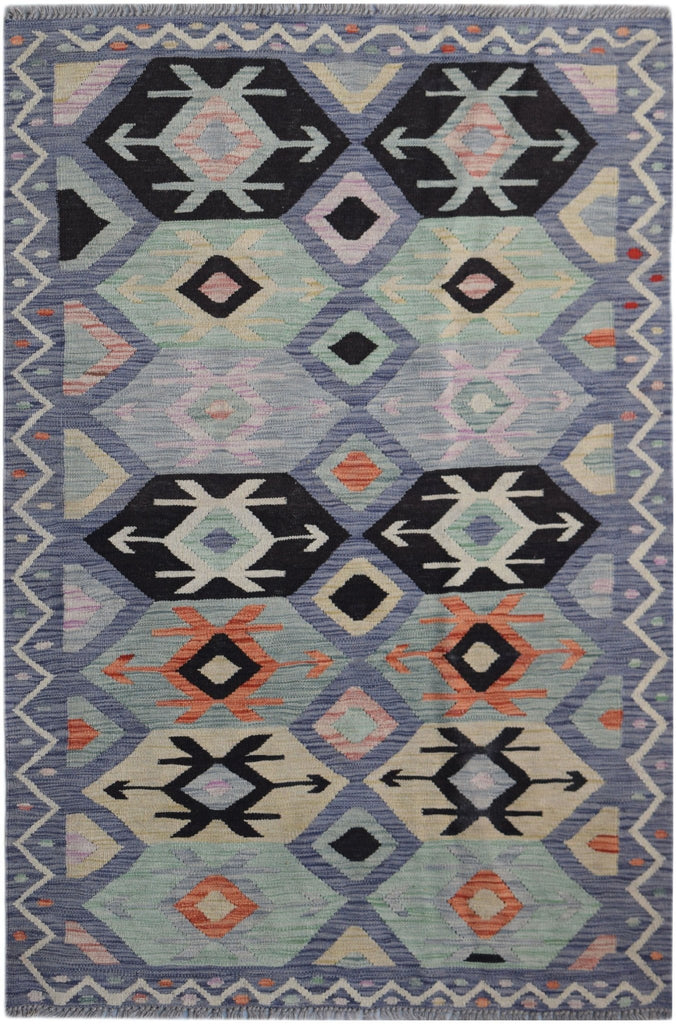 Handmade Afghan Maimana Kilim | 180 x 122 cm | 5'4" x 4' - Najaf Rugs & Textile