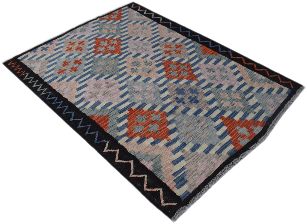 Handmade Afghan Maimana Kilim | 180 x 131 cm | 5'11" x 4'4" - Najaf Rugs & Textile