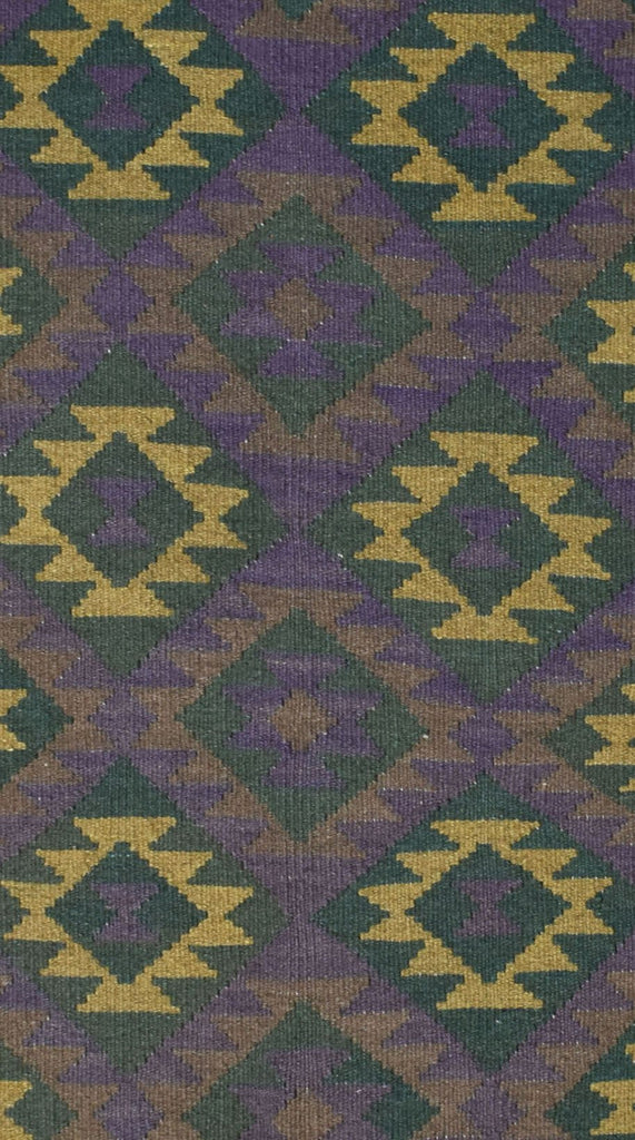 Handmade Afghan Maimana Kilim | 193 x 97 cm | 6'3" x 3'1" - Najaf Rugs & Textile
