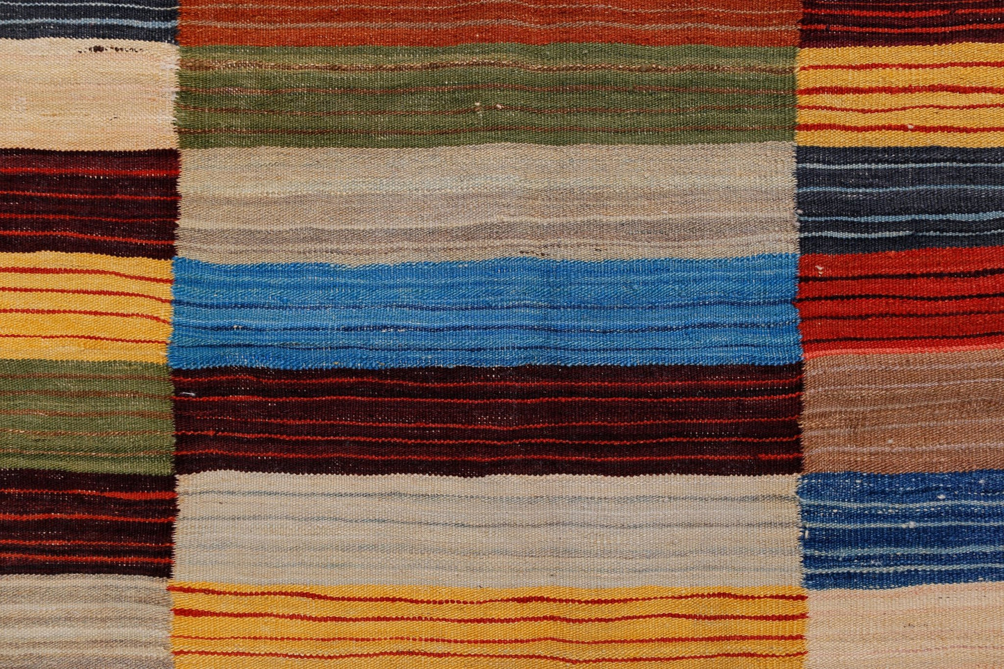 Handmade Afghan Maimana Kilim | 200 x 145 cm | 6'7" x 4'9" - Najaf Rugs & Textile