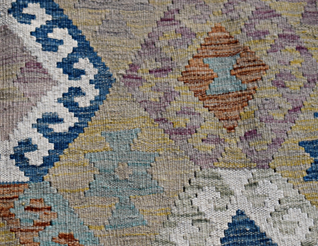 Handmade Afghan Maimana Kilim | 203 x 149 cm | 6'8" x 4'11" - Najaf Rugs & Textile