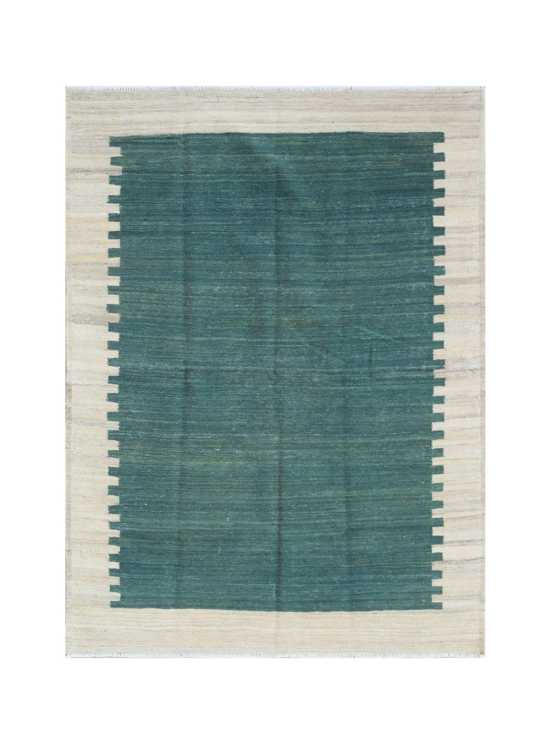 Handmade Afghan Maimana Kilim | 205 x 149 cm | 6'9" x 4'11" - Najaf Rugs & Textile