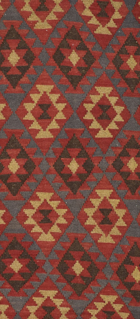 Handmade Afghan Maimana Kilim | 209 x 104 cm | 6'5" x 3'4" - Najaf Rugs & Textile