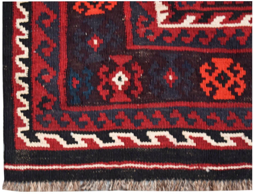 Handmade Afghan Maimana Kilim | 211 x 107 cm | 6'11" x 3'6" - Najaf Rugs & Textile