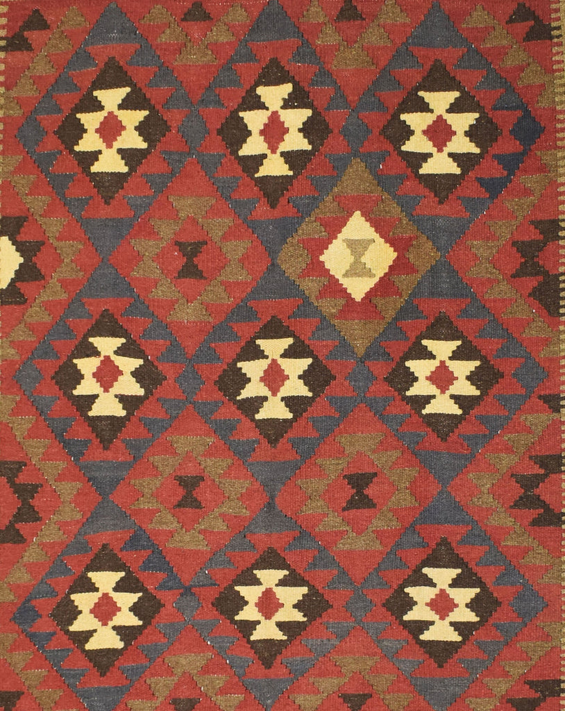 Handmade Afghan Maimana Kilim | 230 x 158 cm | 7'5" x 5'1" - Najaf Rugs & Textile