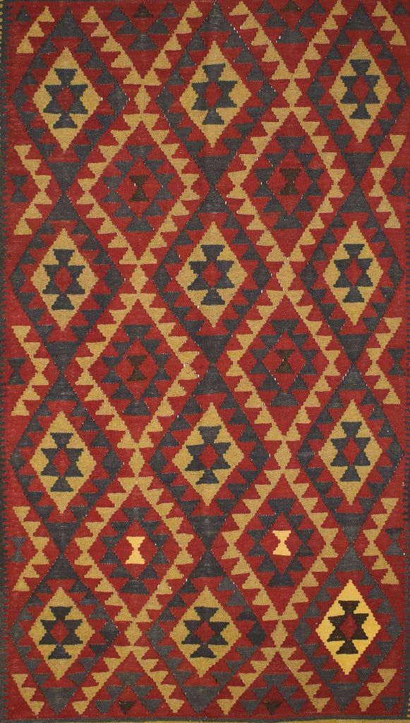 Handmade Afghan Maimana Kilim | 245 x 158 cm | 8' x 5'1" - Najaf Rugs & Textile