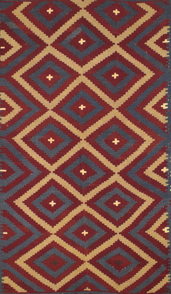 Handmade Afghan Maimana Kilim | 245 x 172 cm | 8' x 5'6" - Najaf Rugs & Textile