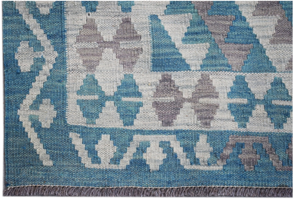 Handmade Afghan Maimana Kilim | 245 x 179 cm | 8'1" x 5'11" - Najaf Rugs & Textile