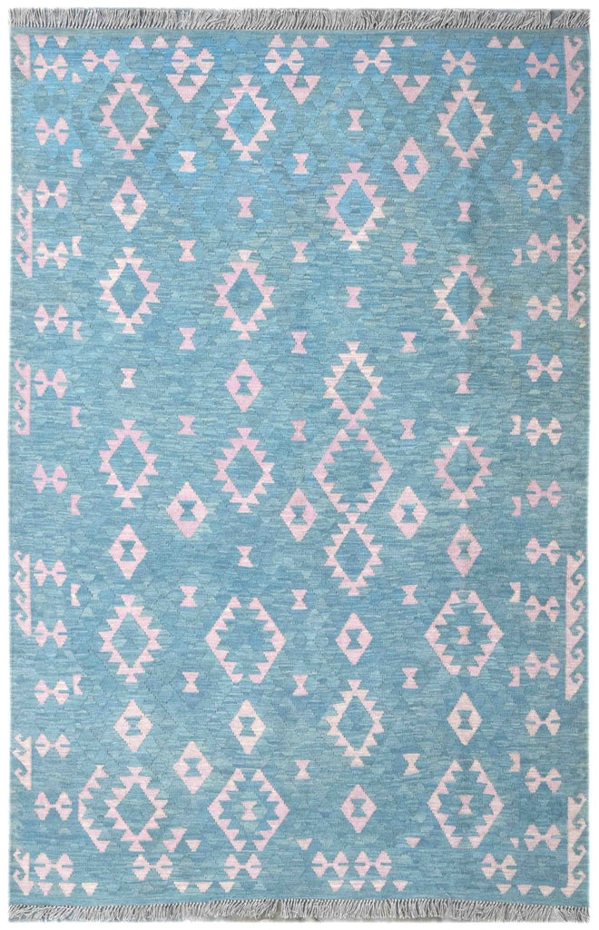 Handmade Afghan Maimana Kilim | 254 x 175 cm | 8'3" x 5'7" - Najaf Rugs & Textile