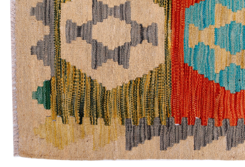 Handmade Afghan Maimana Kilim | 285 x 205 cm | 9'5" x 6'9" - Najaf Rugs & Textile