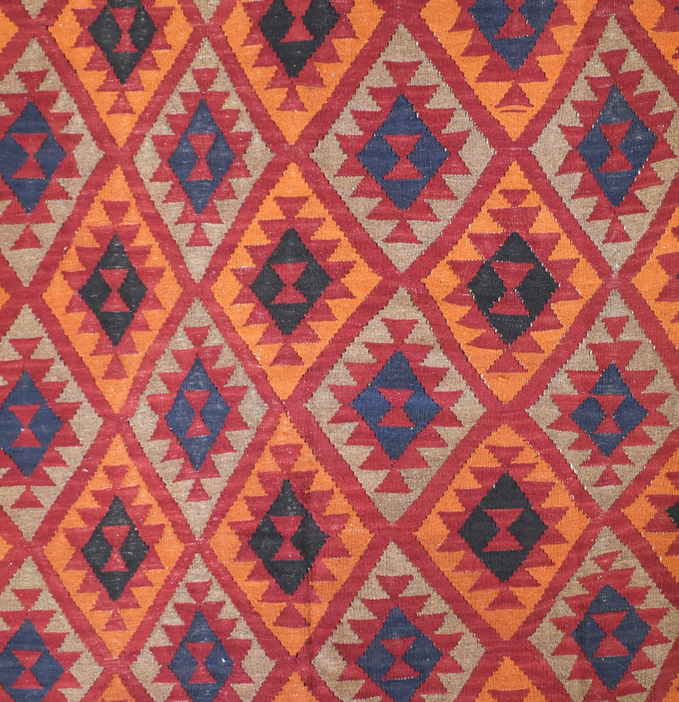 Handmade Afghan Maimana Kilim | 285 x 215 cm | 9'3" x 7' - Najaf Rugs & Textile