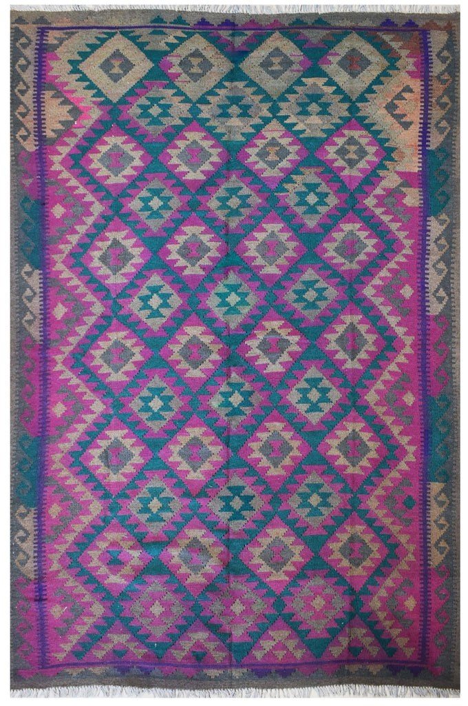 Handmade Afghan Maimana Kilim | 286 x 207 cm | 9'3" x 6'7" - Najaf Rugs & Textile
