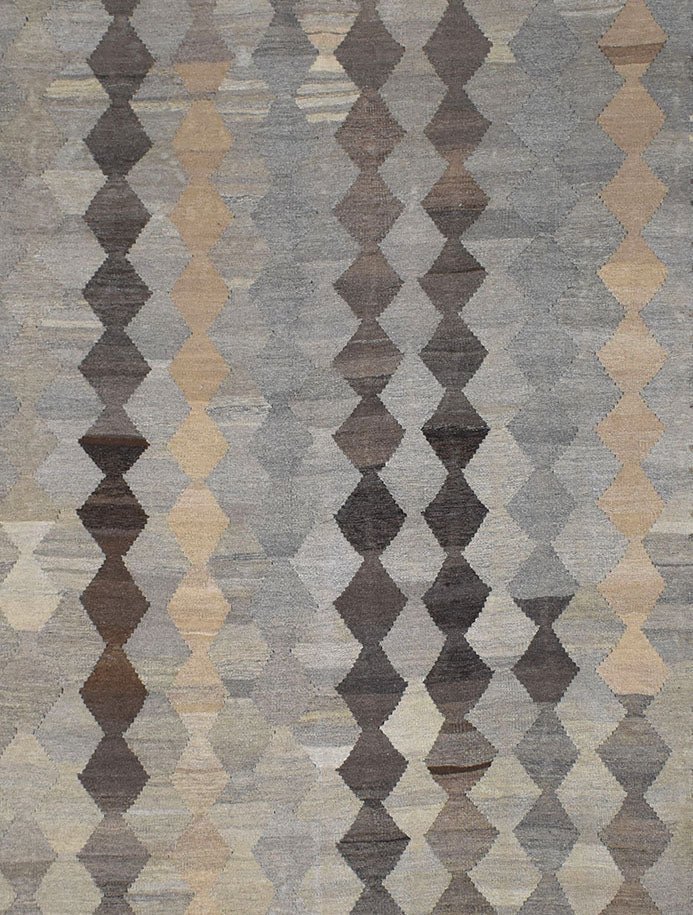 Handmade Afghan Maimana Kilim | 291 x 196 cm | 9'5" x 6'4" - Najaf Rugs & Textile