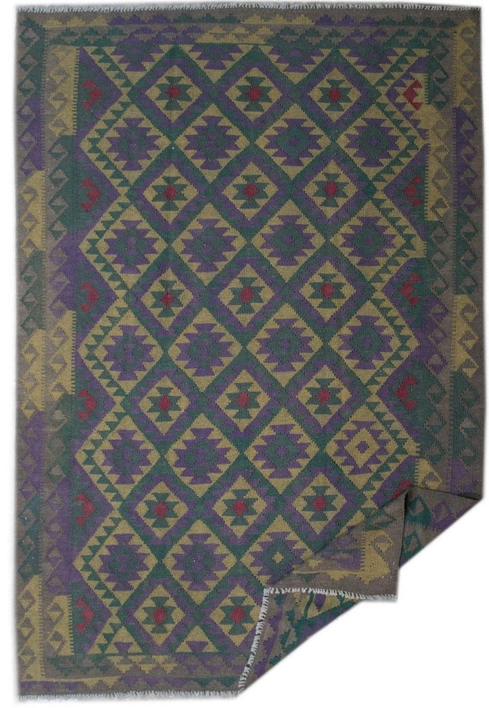 Handmade Afghan Maimana Kilim | 292 x 196 cm | 9'5" x 6'4" - Najaf Rugs & Textile