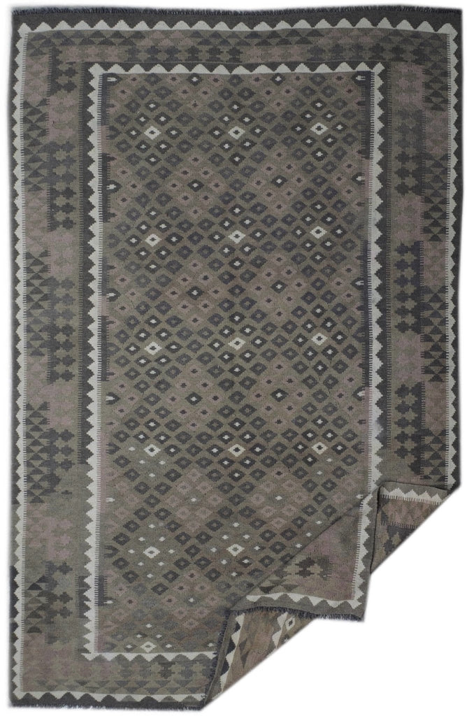 Handmade Afghan Maimana Kilim | 294 x 202 cm | 9'6" x 6'6" - Najaf Rugs & Textile